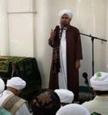 كلمة الحبيب عمر في جنازة الشيخ عبد الرحمن بن عبد الله باعباد